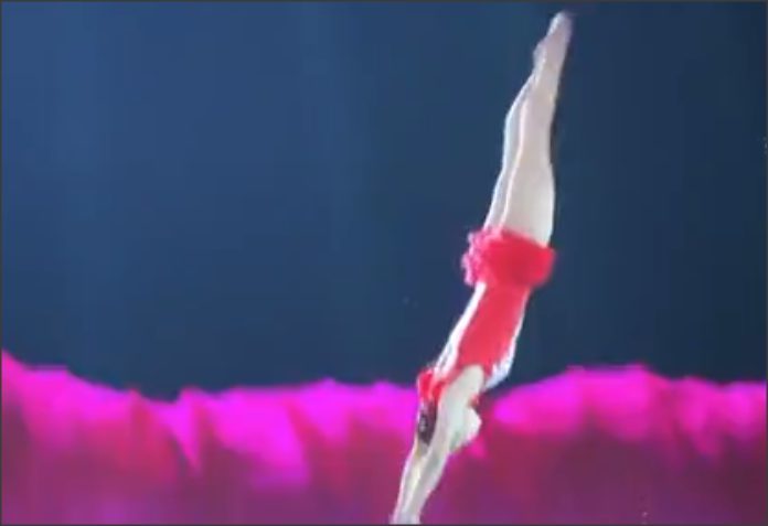 林志玲高难度水上芭蕾遭替身插刀,她发声揭真