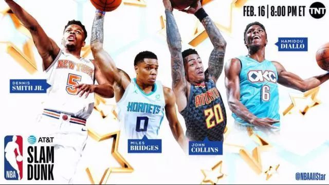 2019年NBA全明星周末技巧赛、三分赛、扣篮