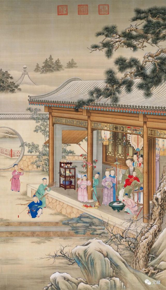 为何清宫万年青的盆景要采用桶式盆?