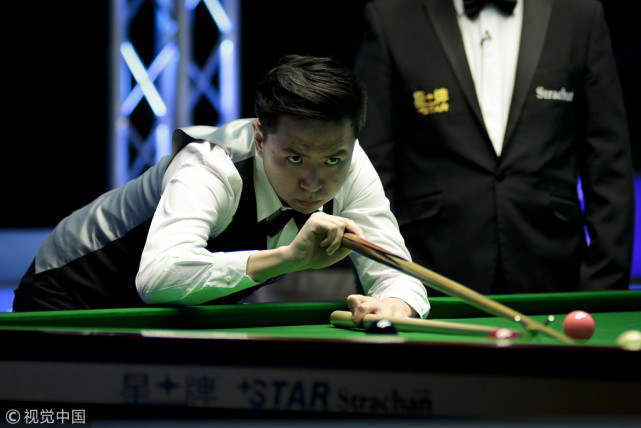 斯诺克大奖赛:肖国栋5-4逆转袁思俊 进四强将战