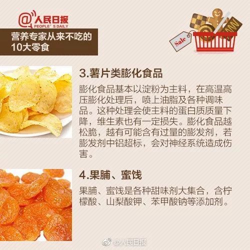 十大垃圾零食&四大金牌零食,看你吃對了沒?