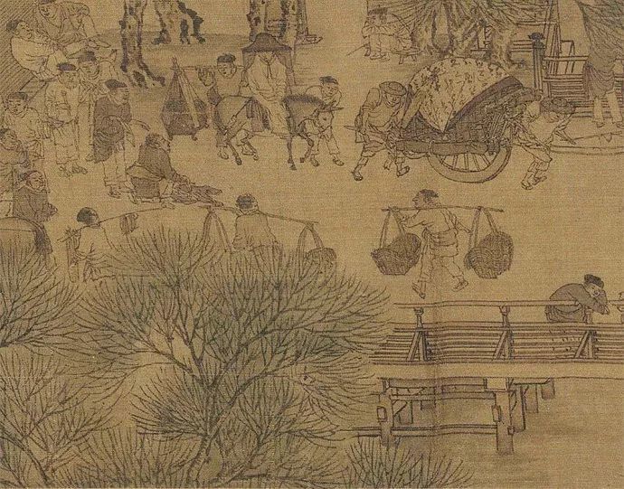 《清明上河图》(北宋 张择端)高清细节大图欣赏_腾讯新闻