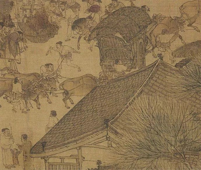 《清明上河图》(北宋 张择端)高清细节大图欣赏_腾讯新闻