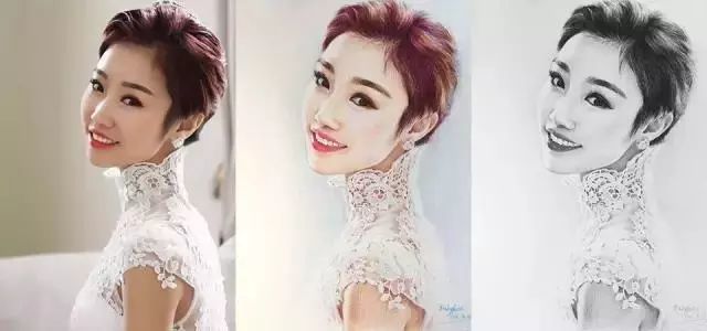 杨超越|这样的画作，秒杀美颜相机！