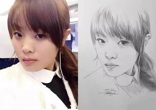 杨超越|这样的画作，秒杀美颜相机！