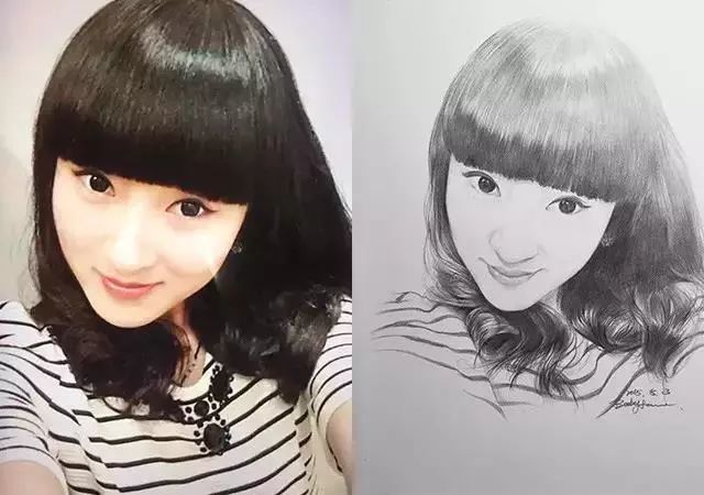 杨超越|这样的画作，秒杀美颜相机！