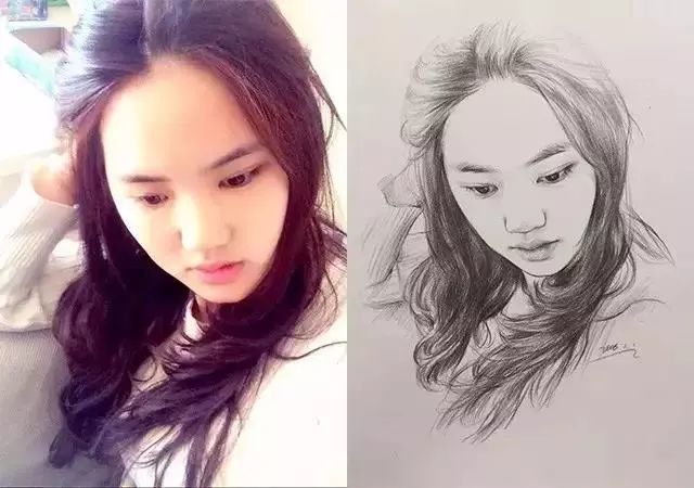 杨超越|这样的画作，秒杀美颜相机！