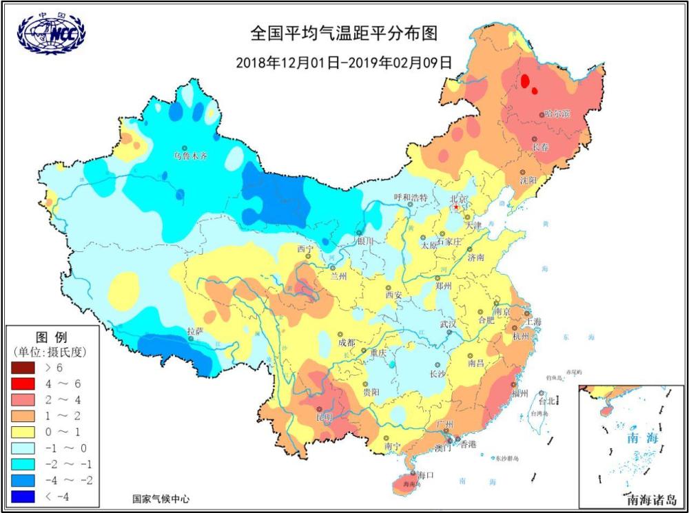 暖冬有变数 权威预报 未来10天全国大部偏冷 但华南除外