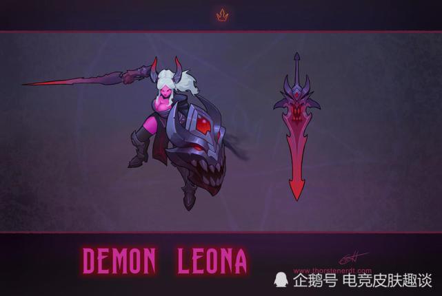 lol:太阳女神蕾欧娜黑化,光之化身变成恶魔,恶鬼——蕾欧娜