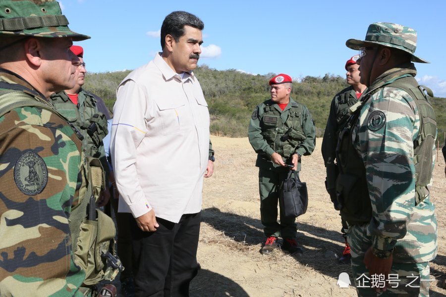 委内瑞拉启动史上最大规模军演,马杜罗现场与