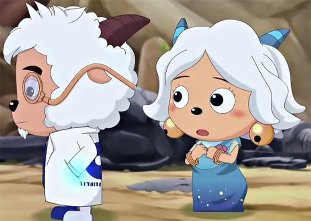 小羊的妈妈谁最美本以为喜羊羊的妈妈够美了却被他的妈妈迷倒