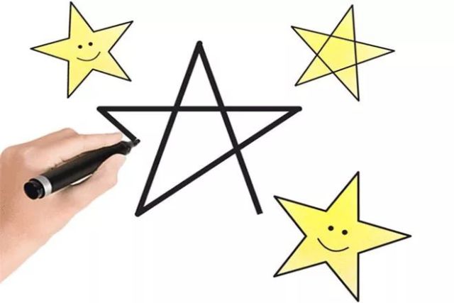 五角星怎么画最简单的_最简单的五角星折纸手工制作五角星 趣客厅