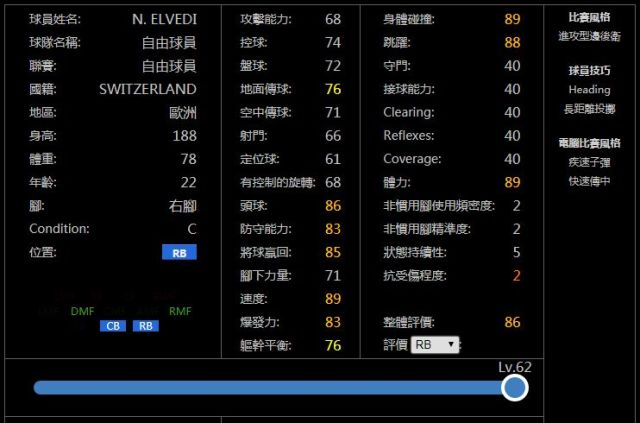 推荐更新后再入手的19b球员!实况足球手游版实