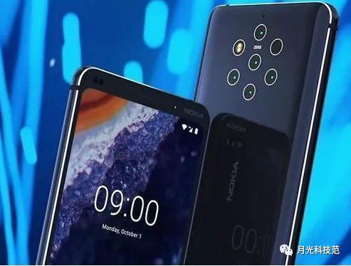 诺基亚9五摄参数曝光,内存降至4GB,国行售价