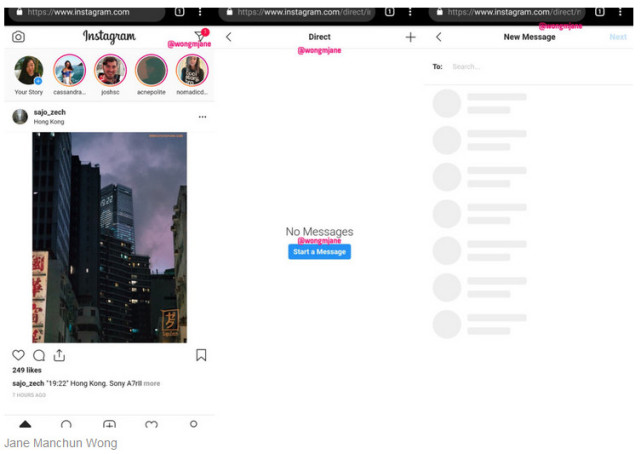 Instagram將推網頁版聊天 之前已有聊天APP 科技 第1張