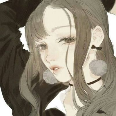 全网最唯美,动漫女生头像!色彩单纯到了圣洁,气韵委和到了崇高
