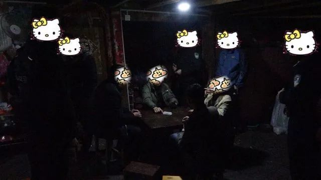 赌博百害无一利,龙胜公安一举抓获参赌人员17人