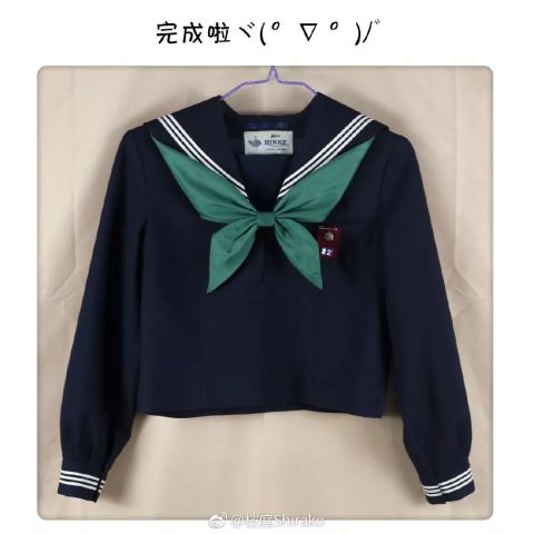 Jk制服三角巾教程五商结 金鱼草结 Jk三角巾金鱼结系法 蜂产网