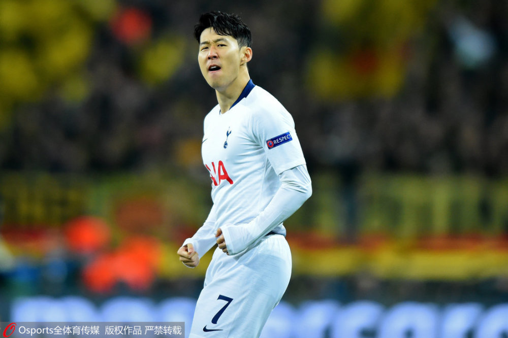 曝热刺将为孙兴慜送上新合同周薪15万镑 1年内