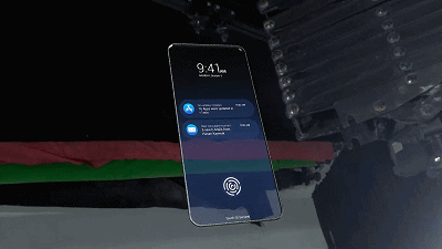 最具科幻感的iphone概念机:全透明玻璃屏 机身仅3毫米