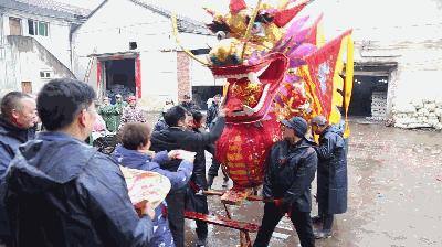 永康今年最长的龙灯来了!800多米长,400多桥
