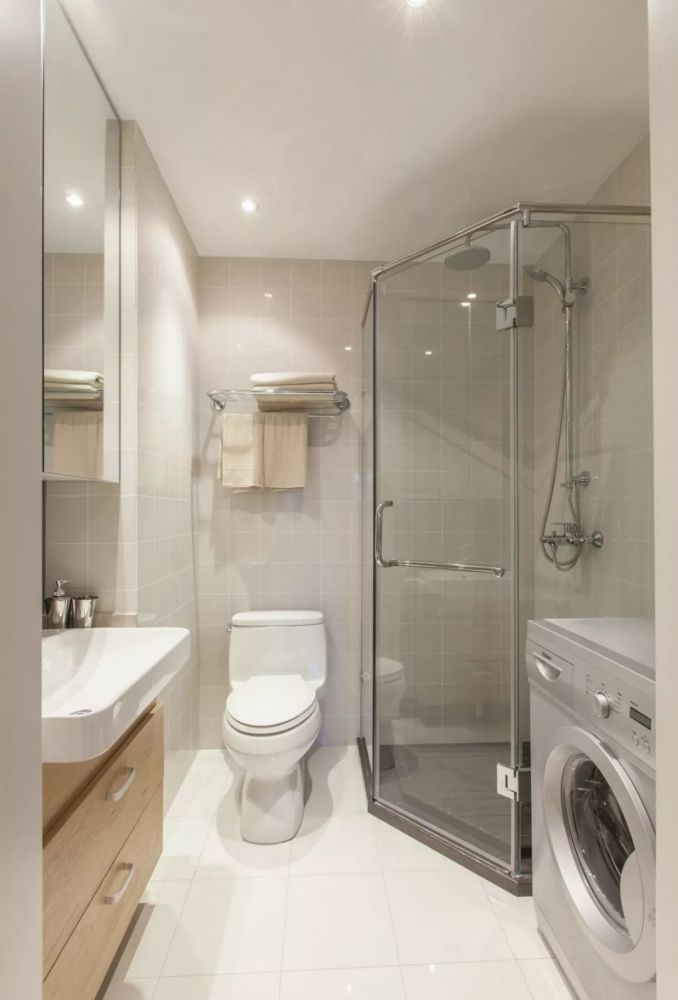 卫生间太小聪明人都这样设计实用颜值高别傻傻不知道