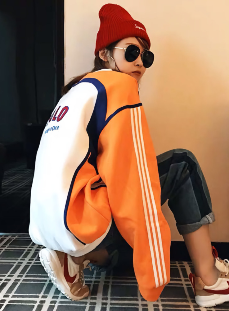 学生党越来越有品位,快来看看这几款橘色卫衣,潮不潮你说了算!
