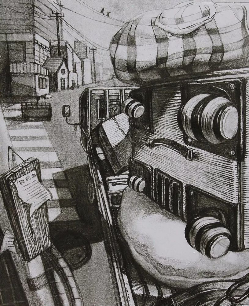 你要的校考设计素描教程,质感上升一大步!_腾讯新闻