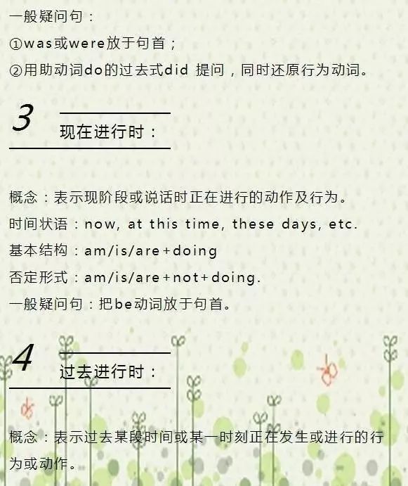 8大时态和时态转换最全总结 孩子一眼秒懂 满分不愁