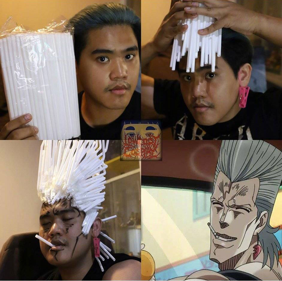 cos大神的jojo系列新作:布姐从糟糕的位置探出脑袋来!