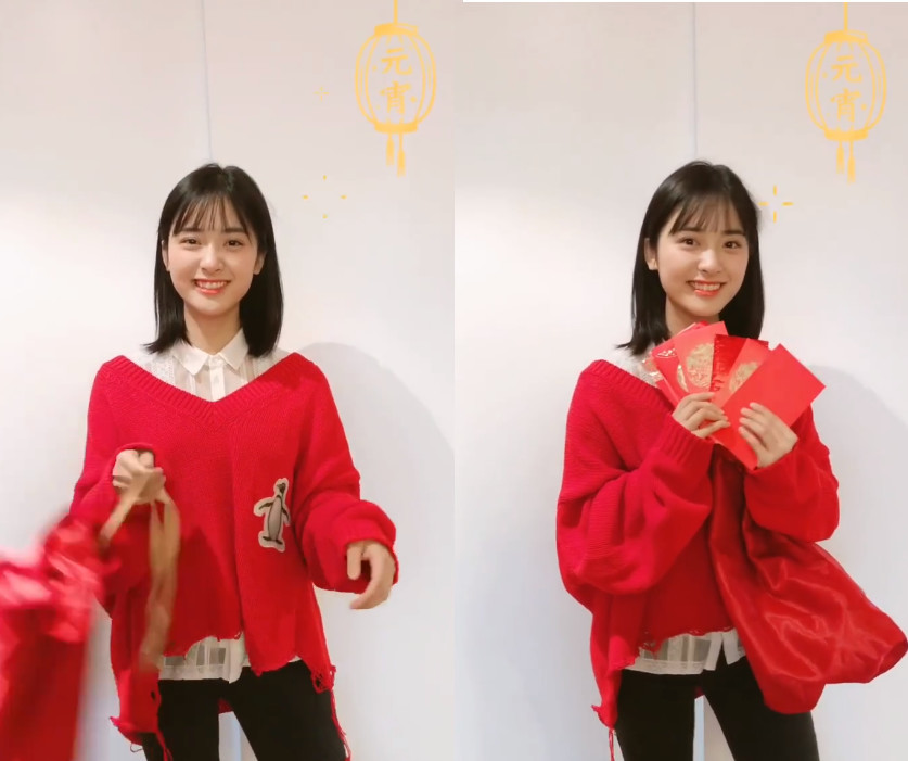 It Turns Out That Shenyue Wears Red And Looks Good Short Hair And