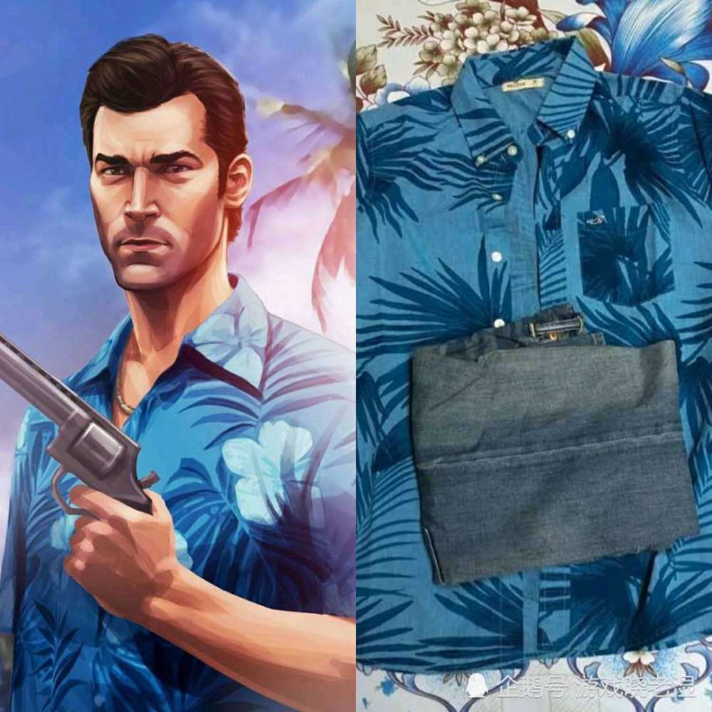 gta:罪恶都市汤米的四件经典服装,第一件还真有人买,真实啊