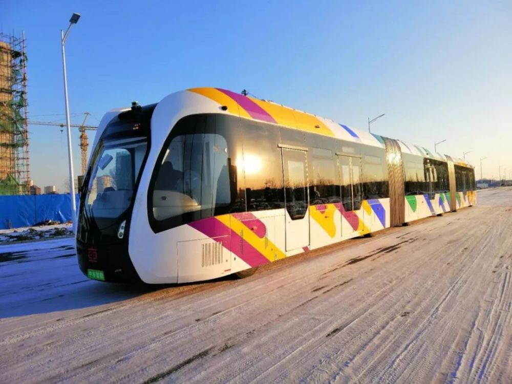 哈尔滨新区智轨开工了11站期待