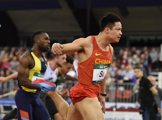 婚后更好的王宇和苏炳添