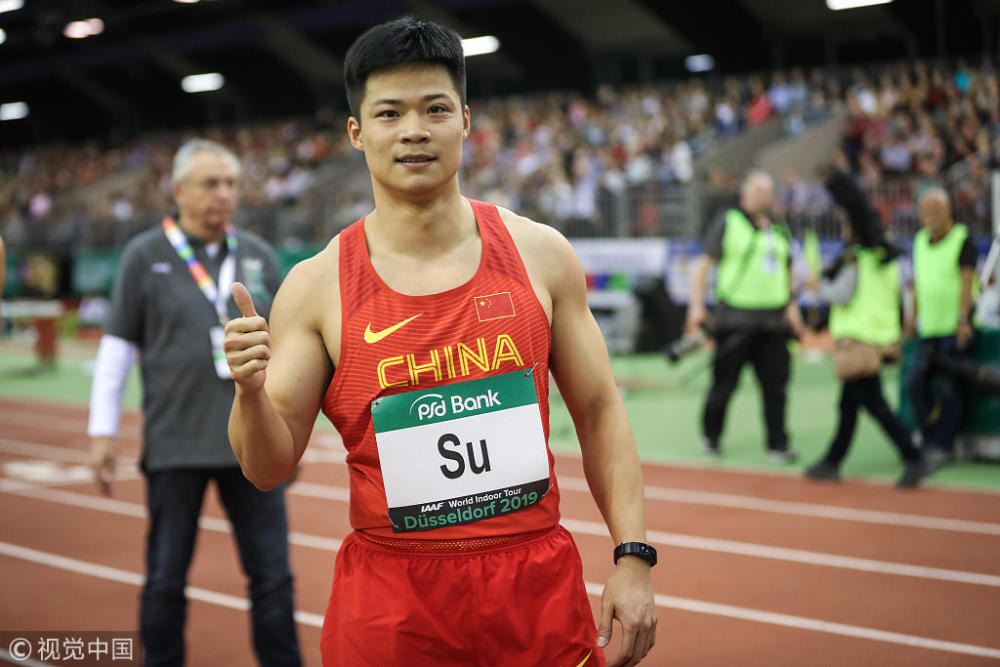 苏炳添满意室内赛表现期待在室外赛百米再突破