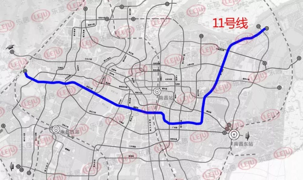 南昌地铁5号线6号线计划2024年开工谁会是真5号线6号线