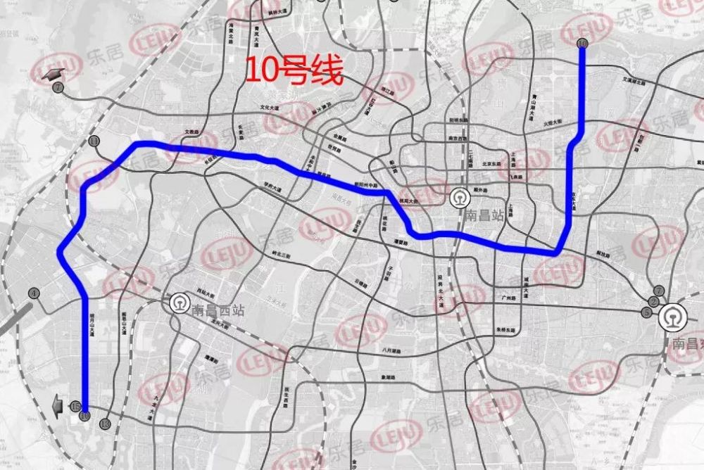 南昌地鐵5號線6號線計劃2024年開工誰會是真5號線6號線