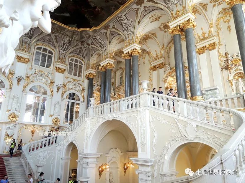 俄羅斯皇宮中的這座樓梯，堪稱全世界壕梯之最 歷史 第4張