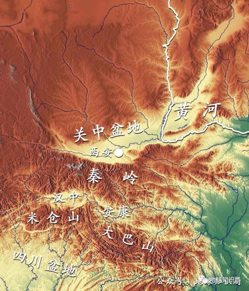 其"两山(秦岭,大巴山)夹两盆地(汉中盆地,安康盆地)"的地形造就了这里
