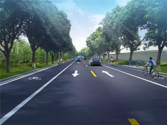 其中一环北路至宏扬路段道路红线宽度40米,双向六车道,宏扬路至教育中