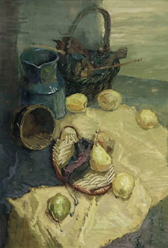 广州美术学院色彩静物作品!