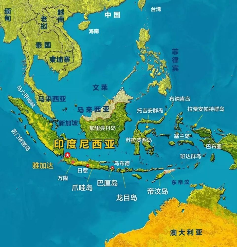 同为岛国澳大利亚是英美的铁杆小弟印尼却无多少存在感