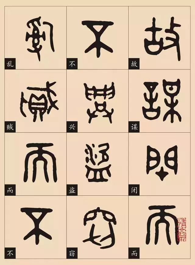 金文大篆大道之行篇对照翻译不要错过