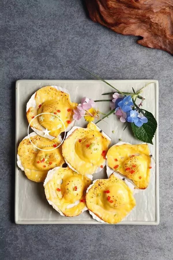 泰式芝士焗扇贝