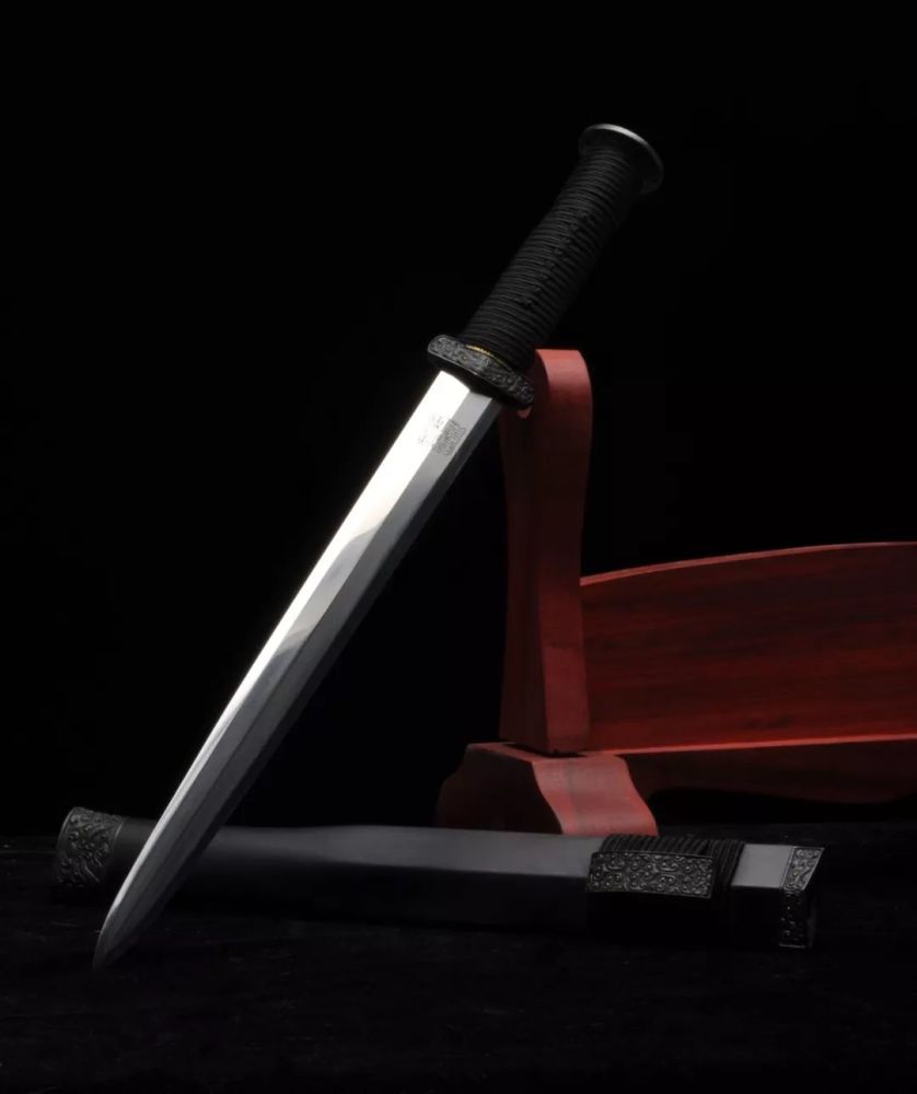 龙泉宝剑|沈广隆短刀短剑欣赏_腾讯新闻