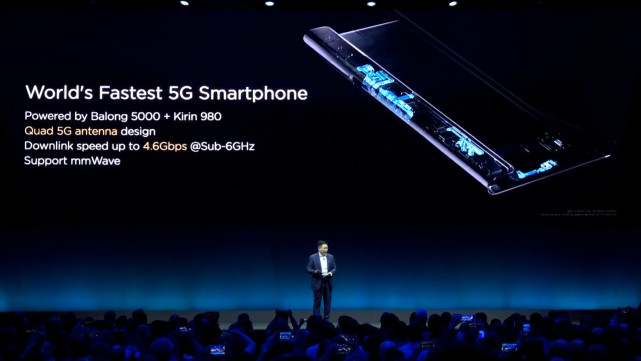 华为首款5G折叠屏手机Mate X发布 售价超1.7