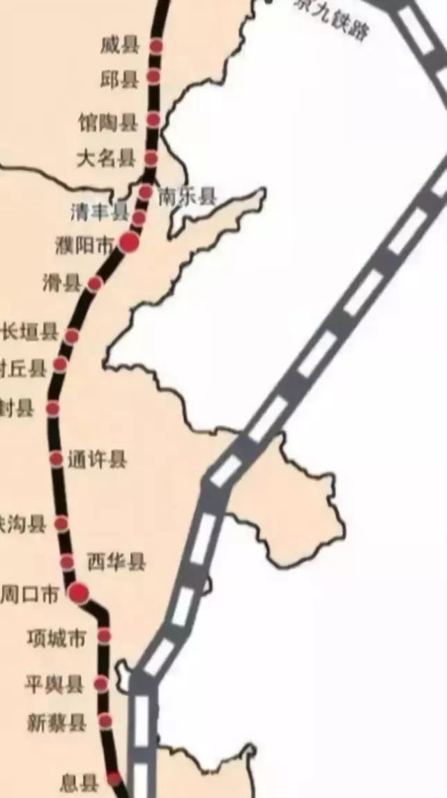 这四条铁路经过濮阳!最新消息来了!