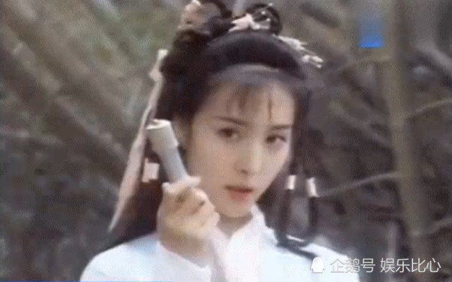 《射雕》朱茵的黄蓉AI换脸成杨幂,看到照片下