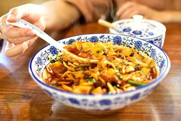 春节解腻小食——磴口四碗面