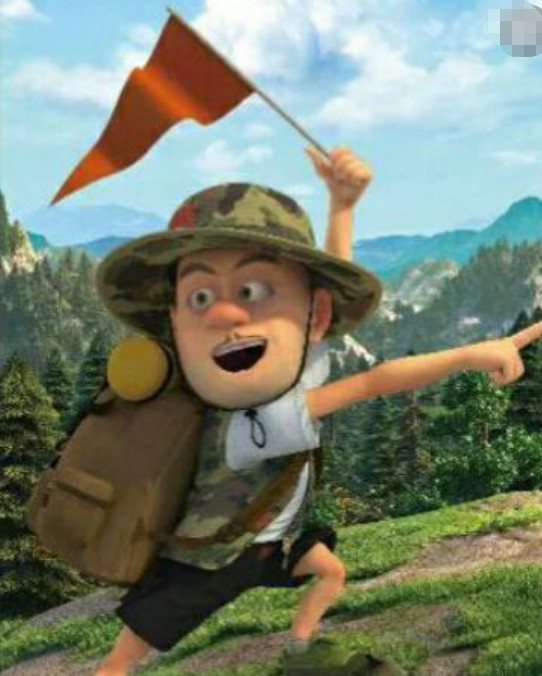 不过不得不说光头强做起导游也是有模有样的呢,毕竟他对这一片森林